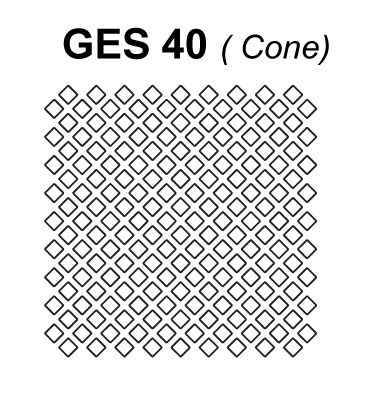 GES 40 Ice crem cone waffle maker pattern